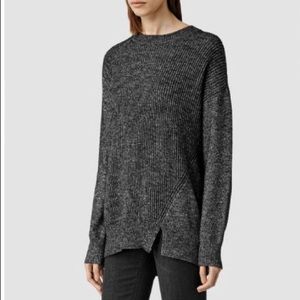All Saints Women's Diverse Jumper, like new